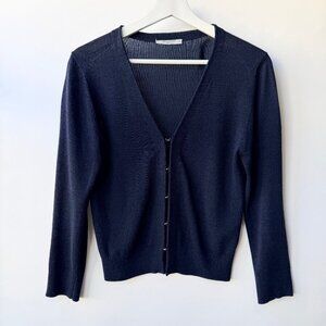 MM.LaFleur Billie Cardigan – Size S , Navy P14